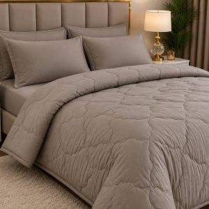 polish duvet set – midnight navy classic 6 × 6 (duvet + bedsheet + 4 pillowcases)