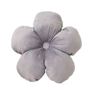 floral plush throw pillow