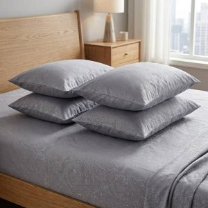 6by6 bigbrother thick plain bedsheet set (dark blue) (copy)