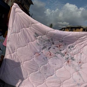 6by6 premuim polish duvet set (cream floral)