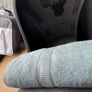 extra large cotton towel (sky blue)