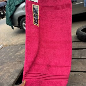 meduim size cotton towel(red)