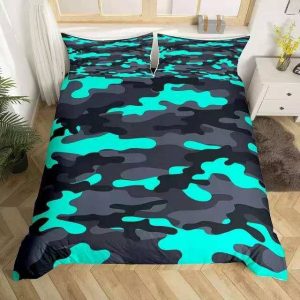 4by6 pattern duvet set (duvet bedsheet two pillowcases)